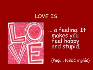 Especial San Valentin en la EOI de Córdoba