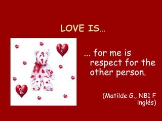 Especial San Valentin en la EOI de Córdoba