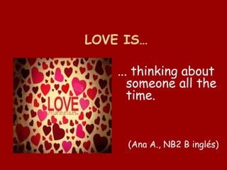 Especial San Valentin en la EOI de Córdoba