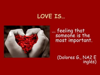 Especial San Valentin en la EOI de Córdoba