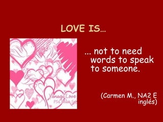 Especial San Valentin en la EOI de Córdoba