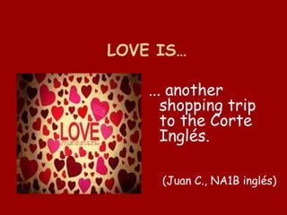 Especial San Valentin en la EOI de Córdoba