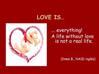 Especial San Valentin en la EOI de Córdoba