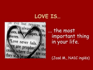 Especial San Valentin en la EOI de Córdoba