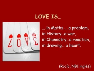 Especial San Valentin en la EOI de Córdoba