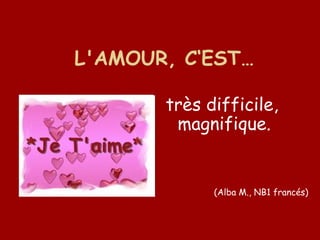 Especial San Valentin en la EOI de Córdoba