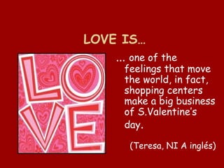 Especial San Valentin en la EOI de Córdoba