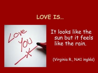 Especial San Valentin en la EOI de Córdoba