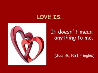 Especial San Valentin en la EOI de Córdoba