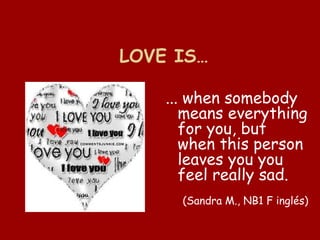 Especial San Valentin en la EOI de Córdoba