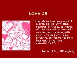 Especial San Valentin en la EOI de Córdoba