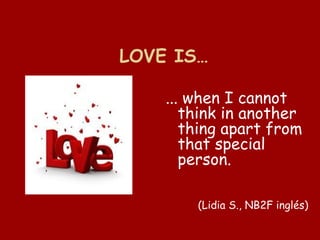 Especial San Valentin en la EOI de Córdoba