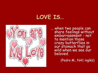 Especial San Valentin en la EOI de Córdoba