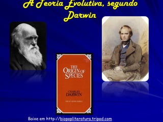 A Teoria Evolutiva, segundo
         Darwin




 Baixe em http://biopopliteratura.tripod.com
 