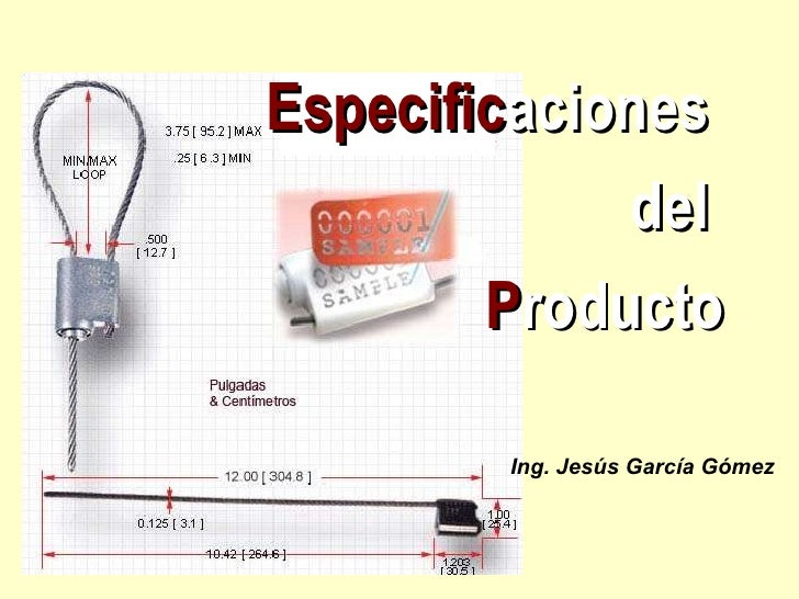 Resultado de imagen para especificacion