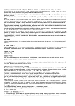 Especificaciones tecnicas infocal | DOCX