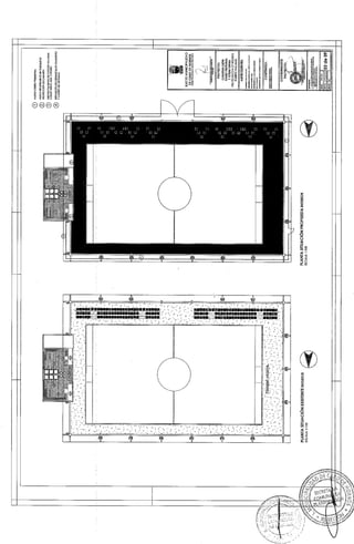 Especificaciones tecnicas multicancha techada