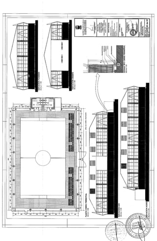 Especificaciones tecnicas multicancha techada