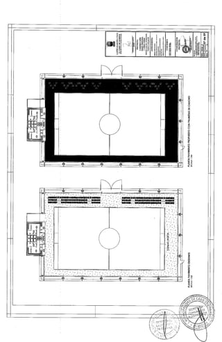 Especificaciones tecnicas multicancha techada