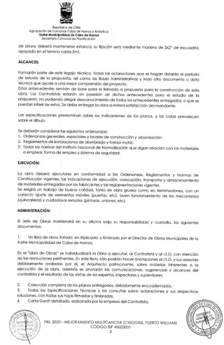 Especificaciones tecnicas multicancha techada