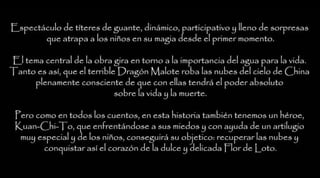 DOSSIER ESPECTÁCULOS