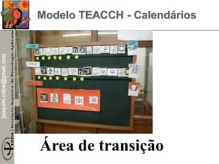 joaquim.coloa@gmail.com
Área de transição
Modelo TEACCH - Calendários
 