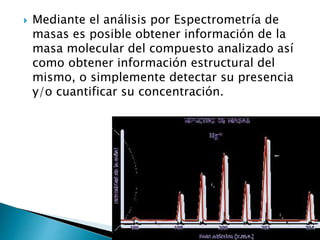 Espectrometría de masas | PPTX