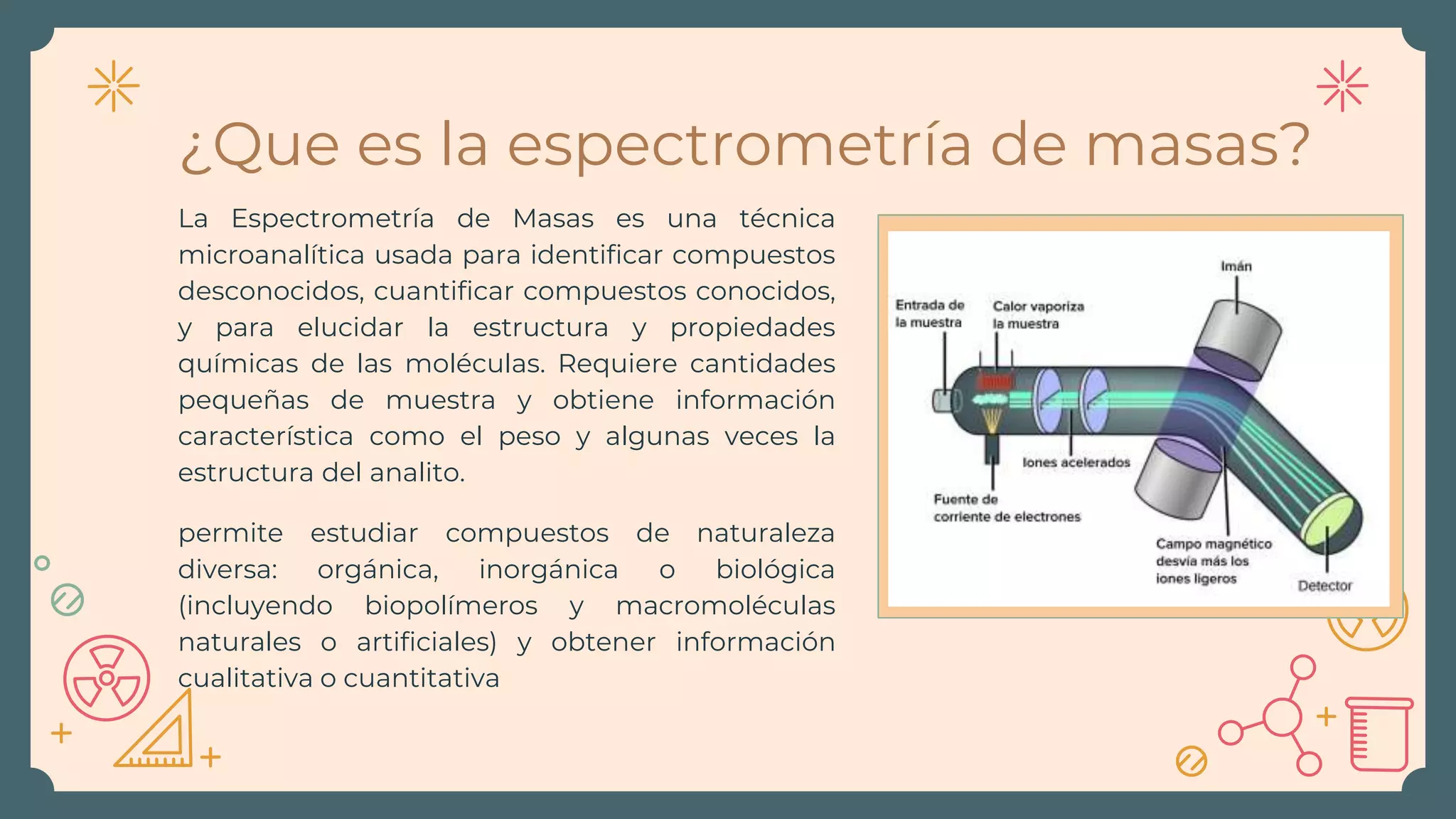 Espectrometria de masas | PPTX