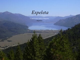 Espeleta
A ranch in the Andean Patagonia
          - Argentina -
 