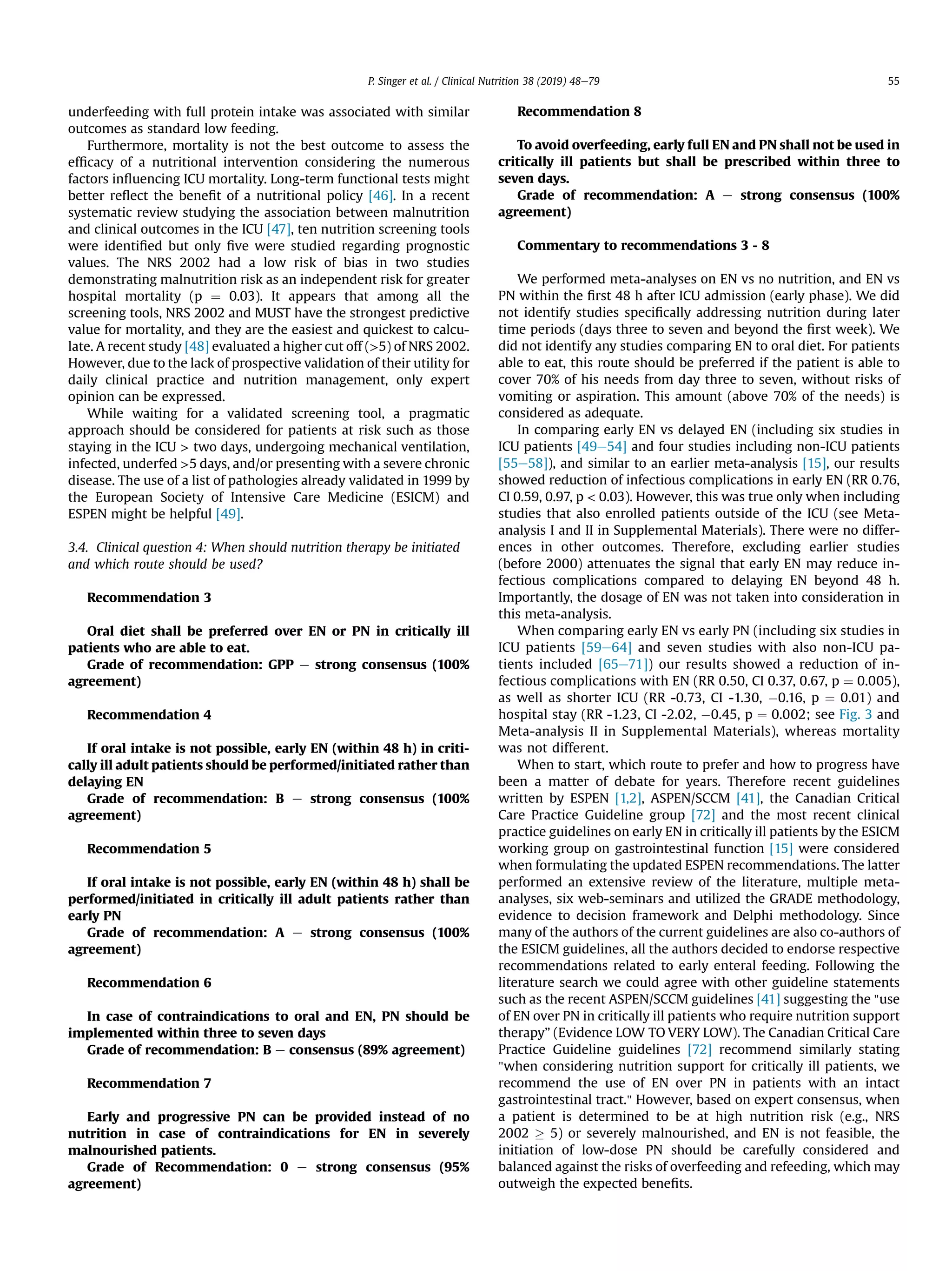 ESPEN NUTRITION GUIDELINES visual data 4