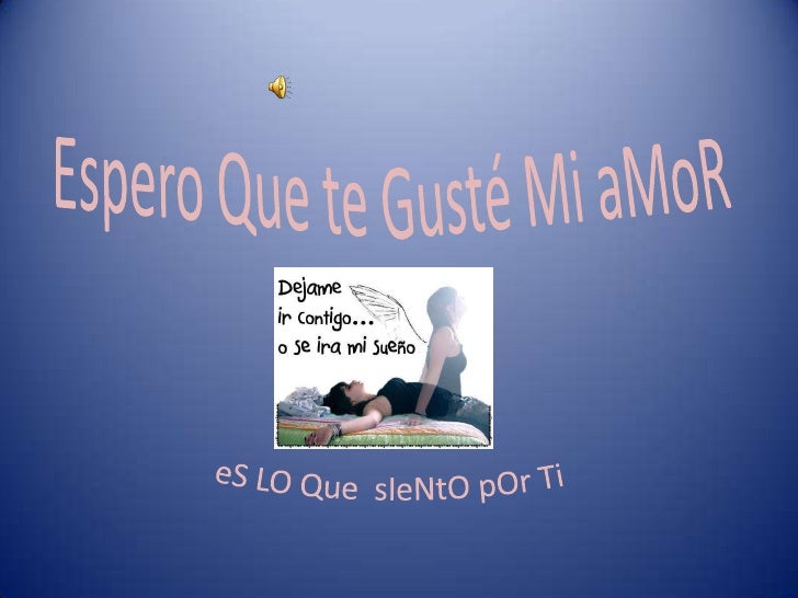 Espero Que Te Guste En Ingles