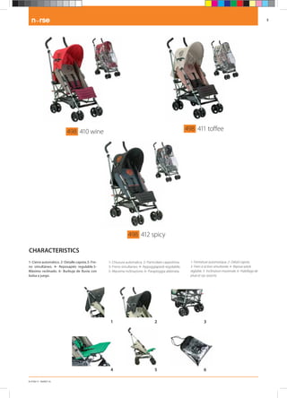 Catálogo de Nurse puericultura. sillas para Bebe