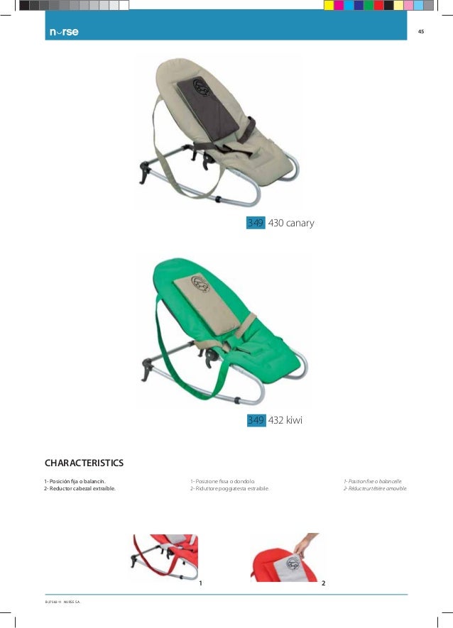 Catalogo De Nurse Puericultura Coches Y Sillas Para Bebe