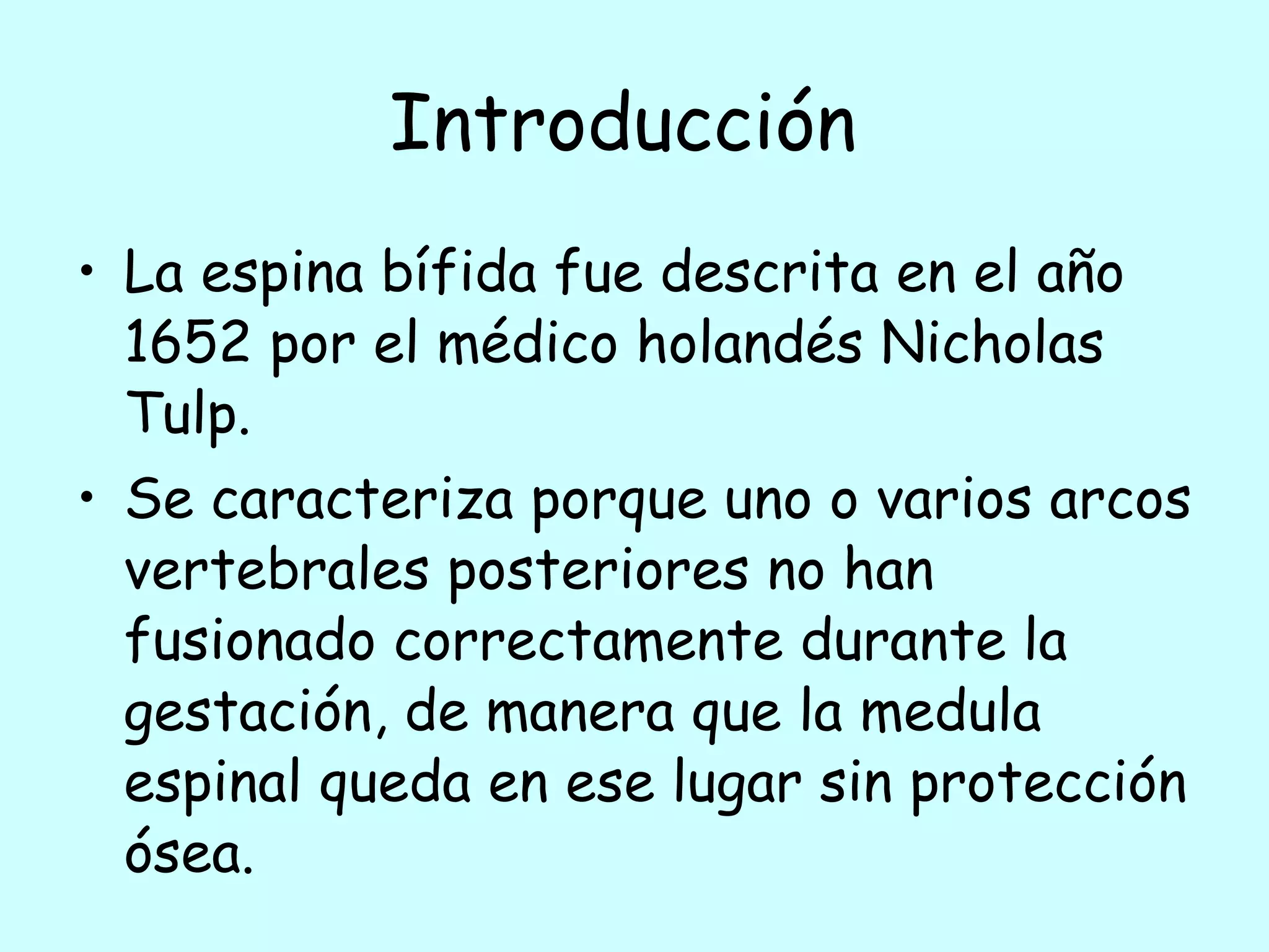 Nick Tulp Espina bifida 1 | PPT