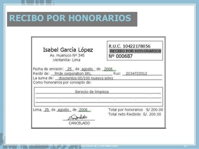 Retencion De Dinero Por Sunat Recibos Por Honorarios 2016 | comprobantes de pago Retencion De Dinero Por Sunat Recibos Por Honorarios 2016 | comprobantes de pago