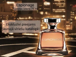 Espionage By Oriflame | PPT