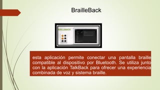 Brailleback Herramientas Tecnológicas Utilizadas en la Educación de Personas con ...