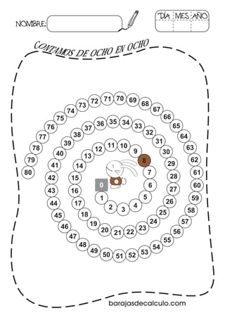 CONTAM                 N OC H
                             O
         O S DE OCHO E
 