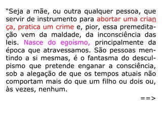 Movimento em
Favor da Vida!
 