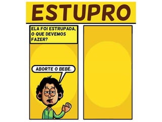 “Ainda a Questão do Anencéfalo
Muitos alegam que o feto nessas condições
não possui cérebro, sendo óbvio, portanto,
que não tenha nenhum espírito ligado a ele.
Este argumento, porém, não tem o respaldo
da embriologia.
Perante o anencéfalo, é como se estivésse-
mos diante de uma pessoa adulta em estado
de coma profundo: o coração bombeia, os
pulmões recebem a carga necessária, os ór-
gãos trabalham, mas ele não tem consciên-
cia.
==>
 
