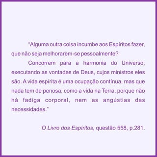 Espiritismo em quadras