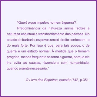 Espiritismo em quadras