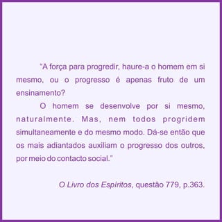 Espiritismo em quadras