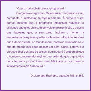 Espiritismo em quadras