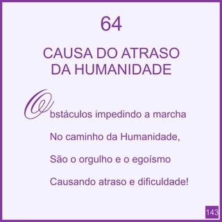 Espiritismo em quadras