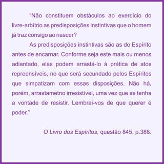 Espiritismo em quadras