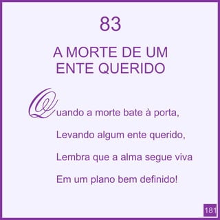 Espiritismo em quadras