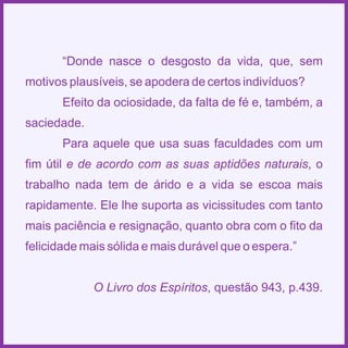 Espiritismo em quadras