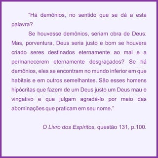 Espiritismo em quadras