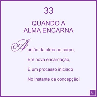 Espiritismo em quadras